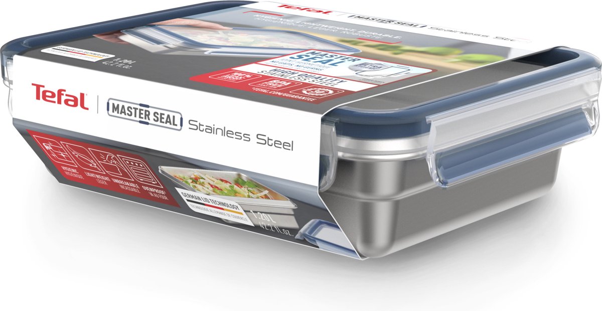 MasterSeal Eco 1170610 vershoudbakjes set 4-delig | Plastic