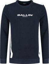 Ballin Amsterdam -  Heren Regular Fit   Sweater  - Blauw - Maat M
