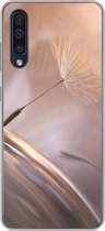 Geschikt voor Samsung Galaxy A50 hoesje - Paardenbloem zaden - Abstract - Lucht - Siliconen Telefoonhoesje
