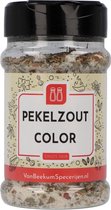 Van Beekum Specerijen - Pekelzout Color - Strooibus 250 gram
