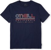 O'Neill T-Shirt Girls ALL YEAR Peacoat 128 - Peacoat 100% Katoen Round Neck