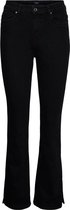 Vero Moda Jeans Vmselma Hr S Flare Slit Jn Gu140 Ga 10255756 Black Dames Maat - W28 X L34