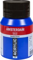 Peinture acrylique Amsterdam Standard 500ml 504 Ultramarine