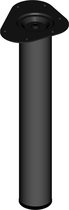 Bronea - Set à 2 stuks Tafelpoten rond metaal Ø 60 mm | Lengte & kleur naar keuze | Hoogte verstelbaar +/- 25 mm | Draagvermogen 75 kg | Tafelpoot Meubelpoten voor salontafel, eettafel, keuke