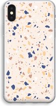 Case Company® - iPhone XS hoesje - Terrazzo N°23 - Soft Cover Telefoonhoesje - Bescherming aan alle Kanten en Schermrand