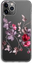Case Company® - iPhone 11 Pro Max hoesje - Mooie bloemen - Soft Cover Telefoonhoesje - Bescherming aan alle Kanten en Schermrand