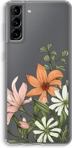 Case Company® - Samsung Galaxy S21 Plus hoesje - Floral bouquet - Soft Cover Telefoonhoesje - Bescherming aan alle Kanten en Schermrand