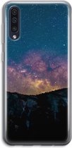 Case Company® - Samsung Galaxy A50 hoesje - Travel to space - Soft Cover Telefoonhoesje - Bescherming aan alle Kanten en Schermrand