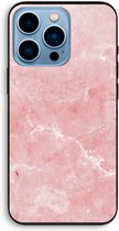 Case Company® - iPhone 13 Pro hoesje - Roze marmer - Biologisch Afbreekbaar Telefoonhoesje - Bescherming alle Kanten en Schermrand