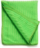 poetsdoek 40 x 30 x 1 cm microvezel groen