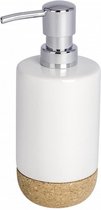 zeepdispenser Corc 400 ml keramiek wit