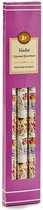 geurbladen violet papier roze 3 stuks