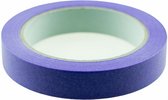 afplaktape Low-Tack Masking 19 mm x 50 m papier paars