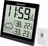 weerstation TemeoTrend JC 22 cm zwart 2-delig