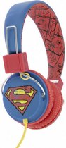 koptelefoon Vintage Superman rood/blauw junior