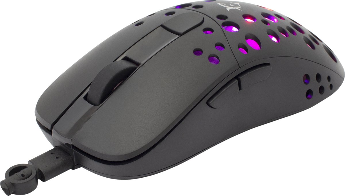 White Shark RGB gaming muis Tristan GM-9004 - 12.000 dpi