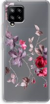 Case Company® - Samsung Galaxy A42 5G hoesje - Mooie bloemen - Soft Cover Telefoonhoesje - Bescherming aan alle Kanten en Schermrand