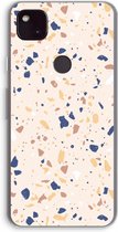 Case Company® - Google Pixel 4a 5G hoesje - Terrazzo N°23 - Soft Cover Telefoonhoesje - Bescherming aan alle Kanten en Schermrand