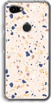 Case Company® - Google Pixel 3a hoesje - Terrazzo N°23 - Soft Cover Telefoonhoesje - Bescherming aan alle Kanten en Schermrand