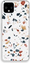 Case Company® - Google Pixel 4 hoesje - Terrazzo N°4 - Soft Cover Telefoonhoesje - Bescherming aan alle Kanten en Schermrand