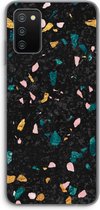 Case Company® - Samsung Galaxy A03S hoesje - Terrazzo N°10 - Soft Cover Telefoonhoesje - Bescherming aan alle Kanten en Schermrand