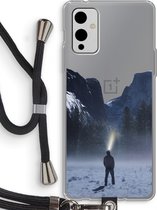Case Company® - OnePlus 9 hoesje met Koord - Wanderlust - Telefoonhoesje met Zwart Koord - Bescherming aan alle Kanten en Over de Schermrand