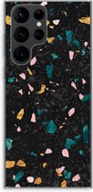 Case Company® - Samsung Galaxy S22 Ultra hoesje - Terrazzo N°10 - Soft Cover Telefoonhoesje - Bescherming aan alle Kanten en Schermrand