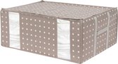 vacuÃ¼m opbergmand 65 x 50 x 27 cm bruin