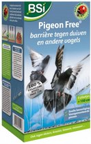 vogelpinnen Pigeon Free 25 cm RVS zilver 6 stuks