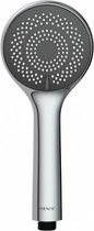 handdouche waterbesparend 3 functies 9,6 cm ABS chroom