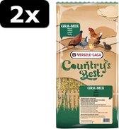 2x COUNTRY BEST GRA-MIX DUIF 4KG