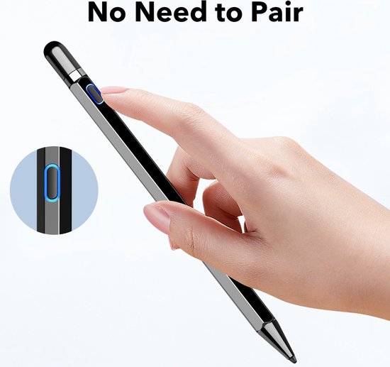 ESR Digitale iPad Stylus Pen Siliconen tip Zwart bol