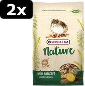 2x NATURE MINI HAMSTER 400GR