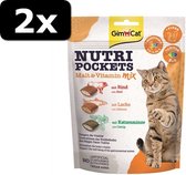 2x GIMCAT NUTRI POCK VITAMINEMIX 150GR