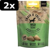 2x GIMDOG TRAIN&TREAT WILD 125GR