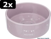2x JUNIOR VOERB KERAM ASS 12CM 300ML