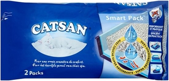 2x Catsan - Smart Pack - 2x4Liter