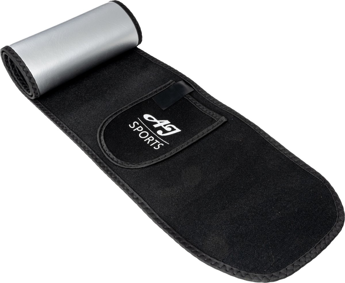 Goedkoopste AJ-Sports Waist trainer met Telefoonvakje - Afslankband - Waist trainers - Sauna belt - Zweetband buik - Omvang van 105 cm