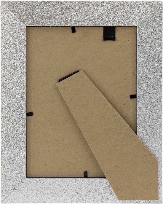 Hama Portretlijst (lijstgrootte 10x15 cm, fotoformaat 10x15 cm, acryl, horizontaal formaat, kunststof, 1 foto per lijst, elegant, eenvoudig, klassiek) grijs