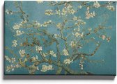 Walljar - Vincent van Gogh - Amandelbloesem II - Muurdecoratie - Canvas schilderij