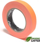 MagTape Ultra Matt Neon gaffa tape 25mm x 25m oranje