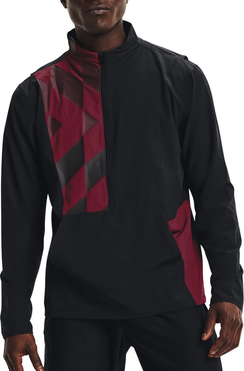 UA Run Anywhere Anorak - Red Size : LG