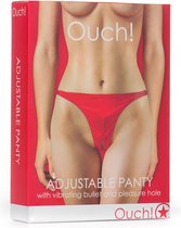 Adjustable Panty - Red - Bullets & Mini Vibrators red