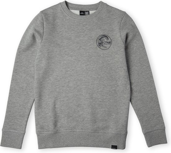 O'Neill Sweatshirts Garçons CIRCLE SURFER CREW SWEATSHIRT Grijs Pullover 176 - Grijs 85% Cotton, 15% Polyester Recyclé