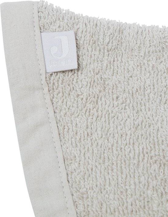 Jollein - Baby Washandje Badstof Ears (Nougat) - Katoen - Baby Washand, Washandjes -16x70cm van Jollein — afbeelding 4