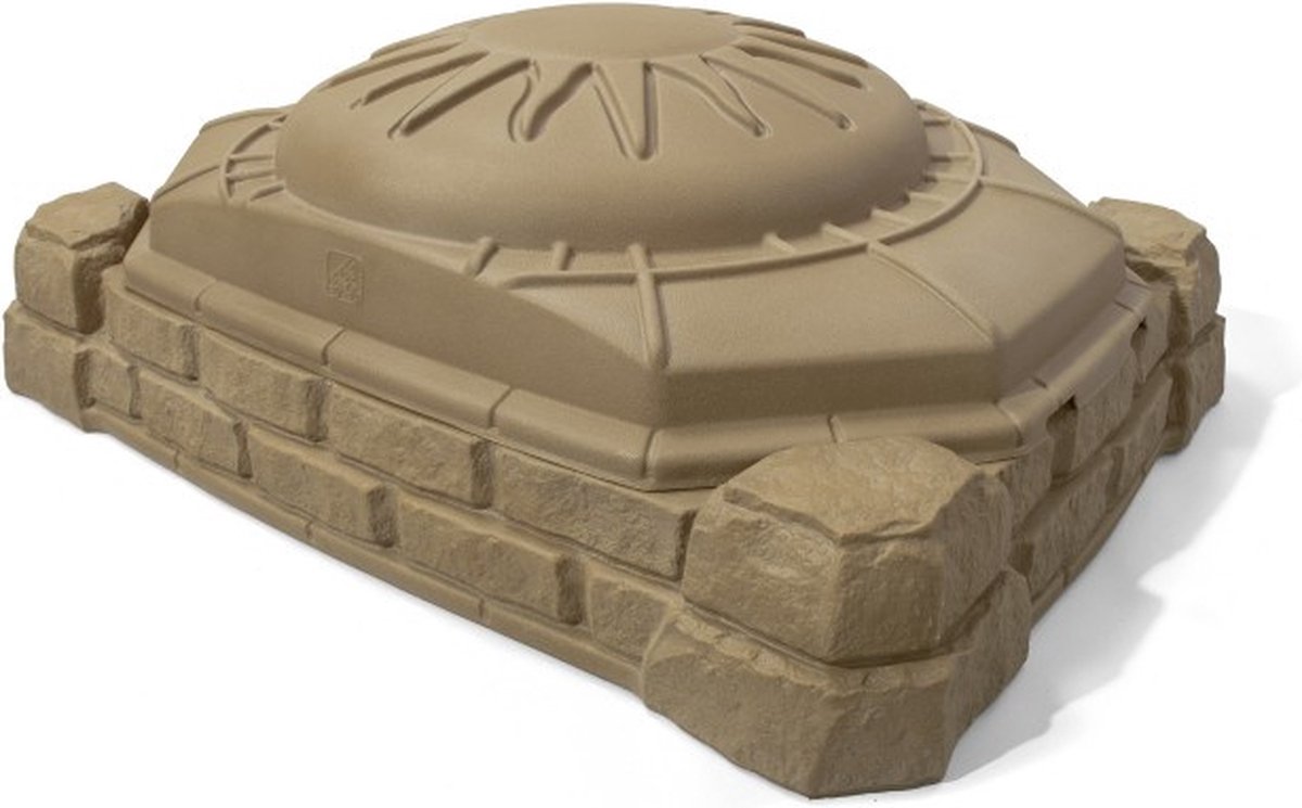 Step2 Naturally Playful Zandbak - Met Deksel en Zitbankjes - Zandbak van plastic / kunststof voor kinderen — afbeelding 6
