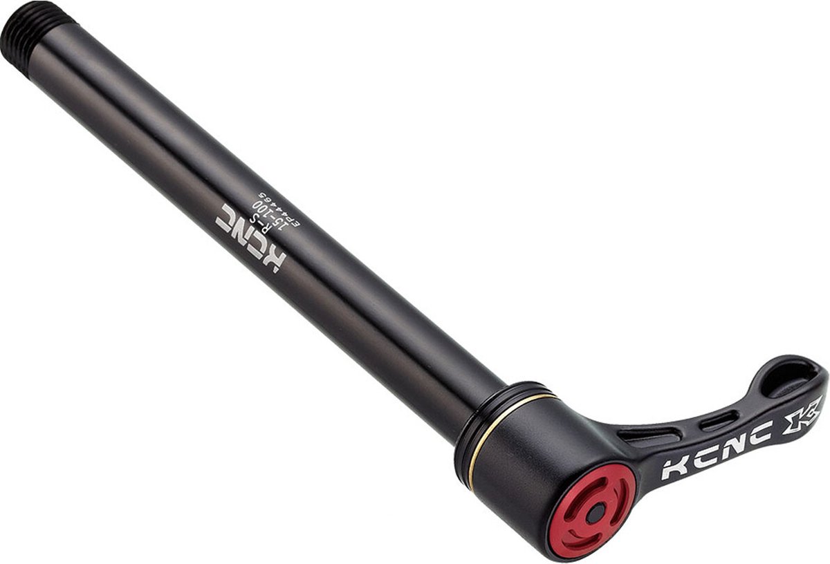 Kcnc Kqr07 Al6061 Pressclick Boost Shimano Achteras Met Steekas Zwart 12 x 148 mm