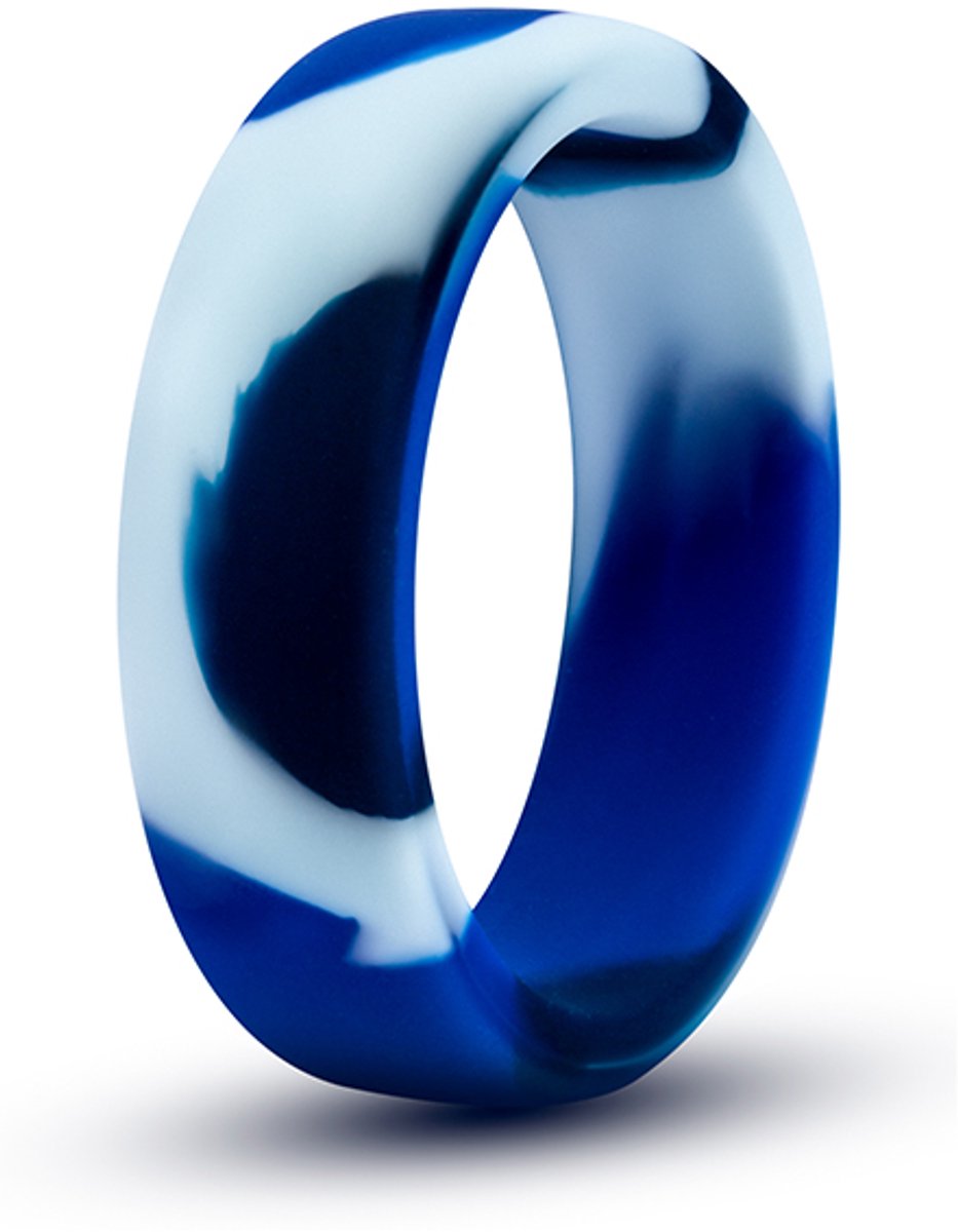 Blush Cockring PERFORMANCE SILICONE CAMO Blauw