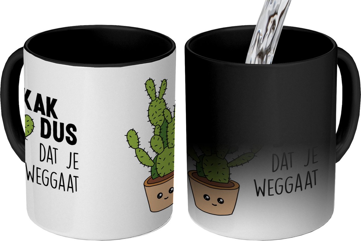 Magische Mok - Foto op Warmte Mokken - Koffiemok - Spreuken - Quote