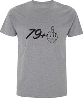 80 jaar Heren T-shirt | grijs | verjaardag | verjaardagsshirt | Cadeau